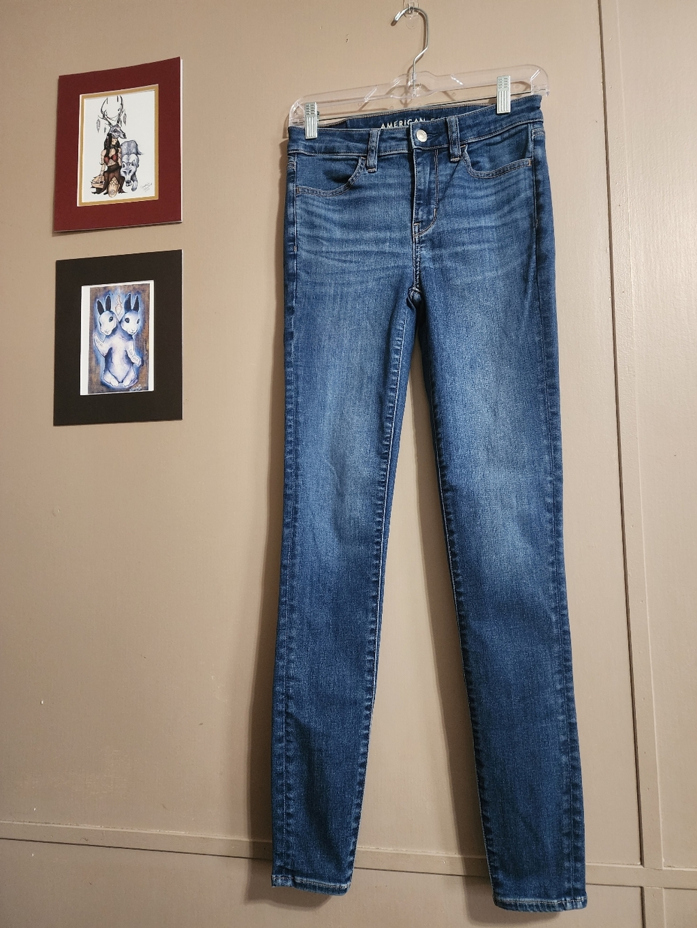 Super High Rise Skinny Jegging | Jeans‎ | American Eagle AEO | 2 Long